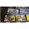 Image 3 : SHELF OF ASSORTED AIRCRAFT, SHIP & TANK MODEL KITS