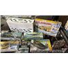 Image 3 : SHELF OF ASSORTED AIRPLANE & TANK MODEL KITS