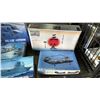 Image 3 : SHELF OF ASSORTED AIRCRAFT MODEL KITS & A JAPANESE "MIKASA" BATTLESHIP MODEL KIT