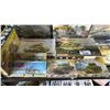 Image 3 : SHELF OF ASSORTED MODEL KITS, TANKS, AIRPLANES & FIGURES
