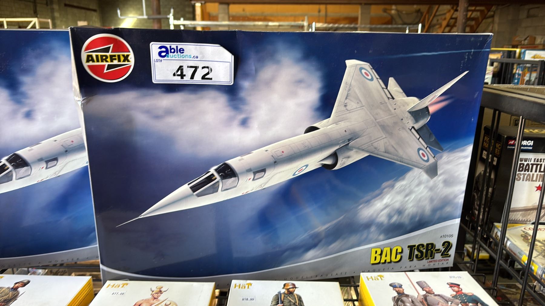 Model Tsr 2 SHELF OF BAC TSR-2 AIRPLANE MODEL KITS & ASSORTED FIGURE SETS - Able ...