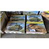 Image 4 : SHELF OF ASSORTED TANK MODEL KITS