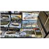 Image 2 : SHELF OF ASSORTED MILITARY VEHICLE MODEL KITS