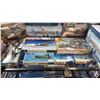 Image 5 : SHELF OF ASSORTED AIRCRAFT & TANK MODEL KITS