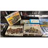 Image 3 : SHELF OF ASSORTED MODEL KITS: TANKS, AIRPLANES, AIRCRAFT WEAPONS & ASSORTED FIGURE SETS
