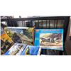 Image 4 : SHELF OF ASSORTED MODEL KITS; AIRLANES, MILITARY VEHICLES, THATCHED COUNTRY HOUSE & MORE