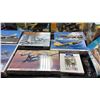 Image 6 : SHELF OF ASSORTED MODEL KITS; AIRLANES, MILITARY VEHICLES, THATCHED COUNTRY HOUSE & MORE