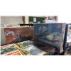 Image 3 : SHELF OF ASSORTED MODEL KITS: AIRPLANES, MILITARY VEHICLES, THATCHED COUNTRY HOUSES & MORE