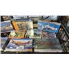 Image 3 : SHELF OF ASSORTED MODEL KITS, AIRPLANES, GLADIATORS WITH QUADRIGA & MORE