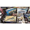 Image 2 : SHELF OF ASSORTED MODEL KITS: AIRPLANES, TANK, WATER TANK TRUCK & MORE