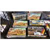 Image 2 : SHELF OF ASSORTED MODEL KITS: MULTIPOSE FIGURES, AIRPLANES, GUARD ARTILLERY & MORE