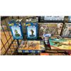 Image 2 : SHELF OF ASSORTED FIGURE DISPLAY CASES, AIRPLANE MODEL KIT, CHRISTMAS LIGHTS & MORE