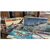 Image 2 : SHELF OF ASSORTED AIRCRAFT MODEL KITS