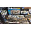 Image 2 : SHELF OF ASSORTED TANK & AIRCRAFT MODEL SETS