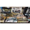 Image 3 : SHELF OF ASSORTED TANK & AIRCRAFT MODEL SETS