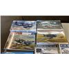 Image 2 : (10) ASSORTED MODEL KITS: AIRPLANES, TANKER, HELICOPTER & MORE