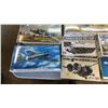 Image 3 : (10) ASSORTED MODEL KITS: AIRPLANES, TANKER, HELICOPTER & MORE
