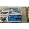 Image 4 : (10) ASSORTED MODEL KITS: AIRPLANES, TANKER, HELICOPTER & MORE