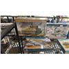 Image 2 : SHELF OF ASSORTED MODEL KITS: AIRPLANES, HELICOPTER, TANK & COMBAT AIRCRAFT SUPPORT GROUP
