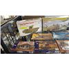 Image 2 : SHELF OF ASSORTED MODEL KITS: AIRPLANES, TANKS, EAST EUROPEAN HOUSE & MORE