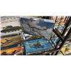 Image 4 : SHELF OF ASSORTED AIRPLANE, HELICOPTER & TANK MODEL KITS