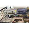 Image 2 : SHELF OF ASSORTED AIRCRAFT & MILITARY VEHICLE MODEL KITS