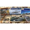 Image 3 : SHELF OF ASSORTED AIRPLANE & MILITARY VEHICLE MODEL KITS