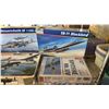 Image 4 : SHELF OF ASSORTED AIRPLANE & MILITARY VEHICLE MODEL KITS