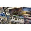Image 2 : SHELF OF ASSORTED MODEL KITS: AIRPLANES, TANKS & US GROUND CREW SET A