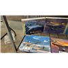 Image 2 : SHELF OF ASSORTED AIRPLANE MODEL KITS