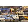 Image 3 : SHELF OF ASSORTED AIRPLANE, TANK & FIGURE MODEL KITS
