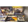 Image 4 : SHELF OF ASSORTED AIRPLANE, TANK & FIGURE MODEL KITS