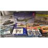 Image 3 : SHELF OF ASSORTED MODEL KITS: AIRPLANES, TANKS, MILITARY VEHICLES & MORE