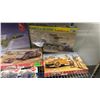 Image 4 : SHELF OF ASSORTED MODEL KITS: AIRPLANES, TANKS, MILITARY VEHICLES & MORE