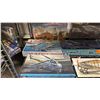 Image 2 : SHELF OF ASSORTED AIRPLANE MODEL KITS & ASSORTED FIGURE MODELS