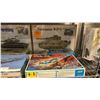 Image 4 : SHELF OF ASSORTED AIRPLANE & TANK MODEL KITS