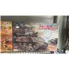 Image 4 : SHELF OF ASSORTED AIRPLANE & MILITARY VEHICLE MODEL KITS