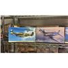 Image 5 : SHELF OF ASSORTED AIRPLANE & MILITARY VEHICLE MODEL KITS