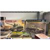 Image 2 : SHELF OF ASSORTED AIRPLANE & TANK MODEL KITS