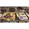 Image 6 : SHELF OF ASSORTED MODEL KITS: MILITARY VEHICLES, BUILDING PARTS, MILITARY FIGURE KITS & MORE