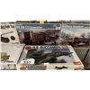 Image 3 : SHELF OF ASSORTED MODEL KITS: AIRPLANES, MILITARY VEHICLES & ASSORTED FIGURE KITS