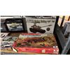 Image 2 : SHELF OF ASSORTED MODEL KITS: AIRPLANES, TANK & ASSORTED FIGURE KITS