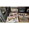 Image 4 : SHELF OF ASSORTED MODEL KITS: AIRPLANES, TANK & ASSORTED FIGURE KITS