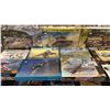 Image 3 : SHELF OF ASSORTED AIRPLANE & MILITARY VEHICLE MODEL KITS