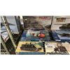 Image 4 : SHELF OF ASSORTED AIRPLANE & MILITARY VEHICLE MODEL KITS