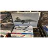Image 2 : SHELF OF ASSORTED AIRCRAFT MODEL KITS