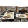 Image 5 : SHELF OF ASSORTED MODEL KITS: BUILDINGS & ASSORTED MILITARY FIGURE SETS