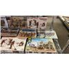 Image 2 : SHELF OF ASSORTED MILITARY VEHICLE & MILITARY FIGURE MODEL KITS