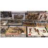 Image 3 : SHELF OF ASSORTED MILITARY VEHICLE & MILITARY FIGURE MODEL KITS
