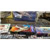 Image 6 : SHELF OF ASSORTED AIRPLANE & MILITARY VEHICLE MODEL KITS